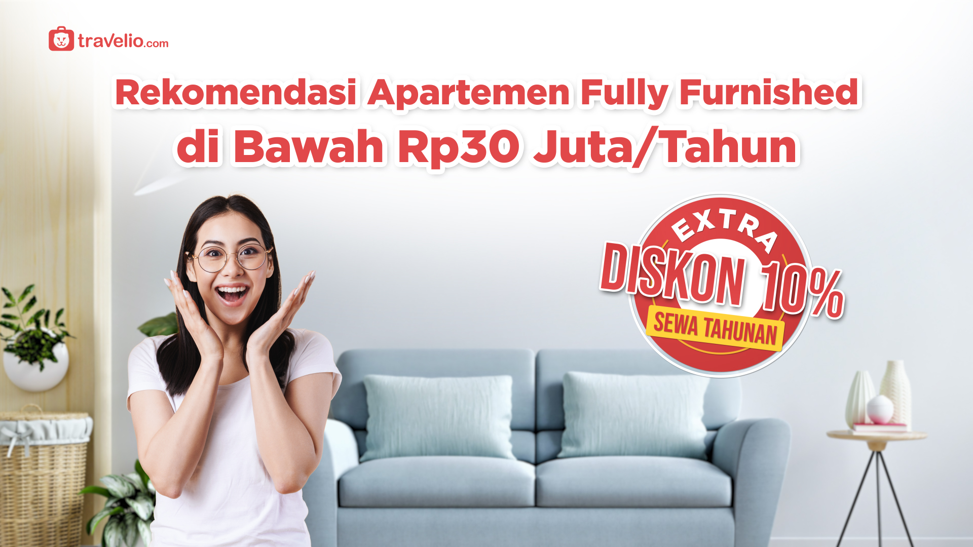 Rekomendasi Apartemen Fully Furnished Di Bawah Rp Juta Tahun